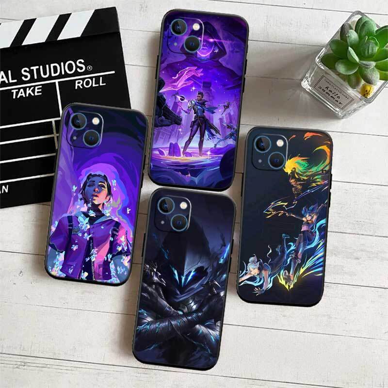 V-VALORANT Phone Case for Redmi Note 12 12S 12C 13 13C 13R 14 14S 14R 14C 11A 13X A3 A3X A4 A5 Pro Max Plus