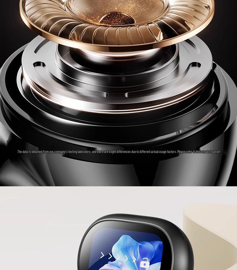 2025 AI Translation Bluetooth Earphones with Color Screen, Built-in App, Long Battery Life, Type-C In-Ear Wireless.