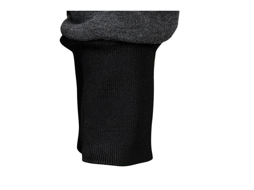 Trendige Dark System Mid-Length Hoodie-Jacke für Herren - XH12