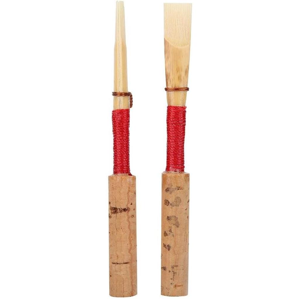 Bamboo Oboe Reeds, 10pcs Medium Strength Soft Handmade Oboe Reeds Instrument Replacement Accessory Great for the Beginning Oboist and Oboes