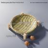Bambusgewebtes Tee- & Obstkorb-Set