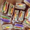 100PCS Transparent Sandwich Packaging Bag Plastic Baking Bag Hamburger Packing Bag  Party Supplies