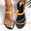 New Summer Women's Slippers Casual Comfortable Outdoor Flip Flops Flat with Non-slip Rhinestone Open Toe Women Slippers