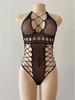 Sexy Underwear Bodysuit Fishnet Perspective Backless Hollow Out For Party Women's Lingerie Undies Pornographic Pajamas Costume