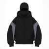 Felpa con cappuccio e zip unisex Streetwear Design color-block oversize Stampa grafica 3D Autunno 2025