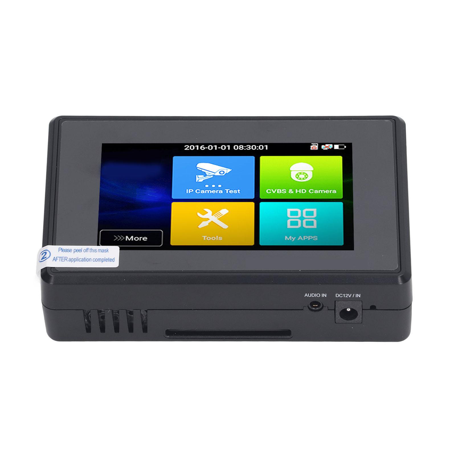 

Тестер IP-камер 5 в 1, аналоговый HD-видеомонитор, комплект для тестирования сетевого кабеля, 100240 В ЕС