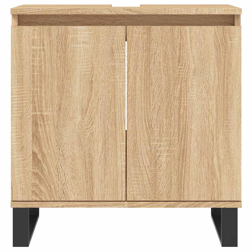 Vidaxl Badezimmerschrank, Sonoma-Eiche, 58X33X60 Cm