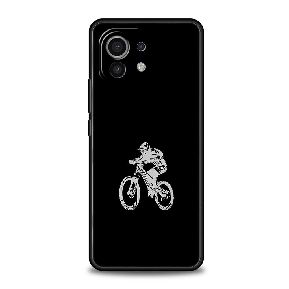 Mountain Bikes Cycling Phone Case For Xiaomi 12T 12 13 Pro Poco X3 NFC M3 F3 F4 M4 X4 Mi Note 10 11 Lite 10T 5G 11T 9T Cover