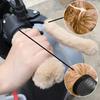 Winter Plush Handlebar Covers Warm Non Slip Gloves Mitts for Electric Scooter Motorcycle Tricycle Windproof Grip Hand Protection