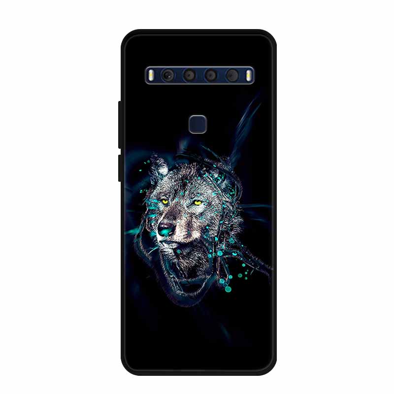 For TCL 10L Case Cool Fashion Silicone Soft TPU Phone Covers for TCL 10 Lite Case 10Lite Coque for TCL10L T770H T770B 4187U Bag