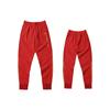 Calças Esportivas de Tricô Li Ning Cor Sólida Cintura Elástica Design Unissex Vermelho Touro AKLNB69-3