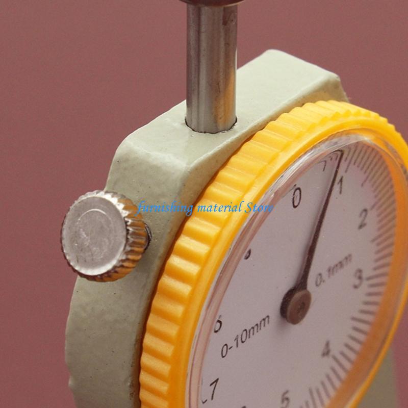 Y5GD Thickness Measurement Tool Dial Thickness Gauge Thickness Tester for Leather Cloth 0-10/0-20mm Thickness Gauge