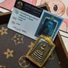 Authentic 2516 Thai Somdej Buddha Cold Seal with Temple Card