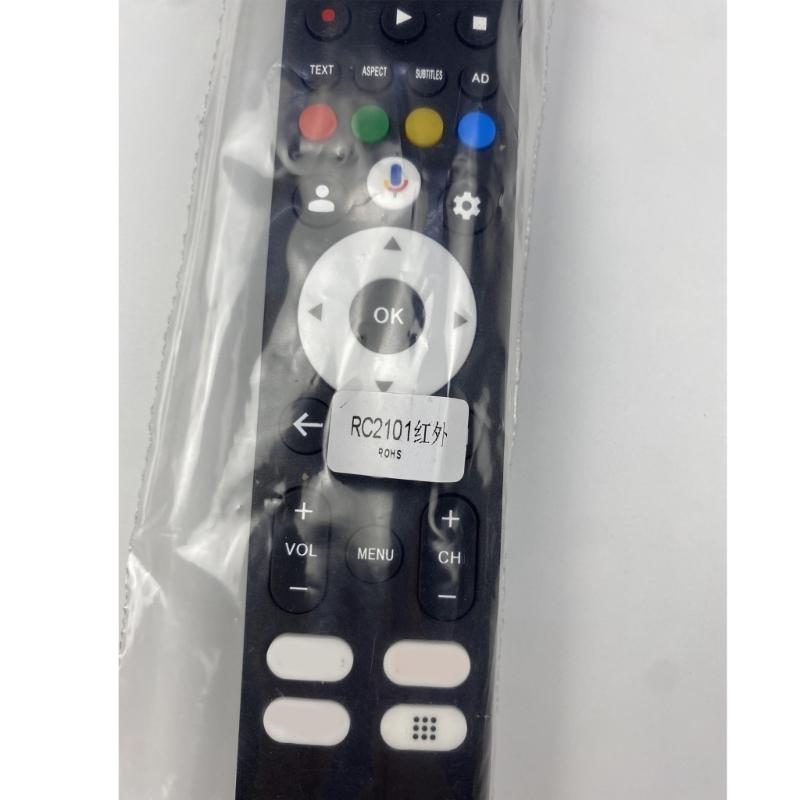 TV Remote Control For RC2101 LCD TVs Controller ABS Construction And Easy Use Button Ergonomic Design