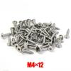 200/50Pcs Plum Tapping Screw Thin Head Star Pointed Stainless Steel M3 M4 Self-Tapping Screws Woodwork Hardware Parts Supplies