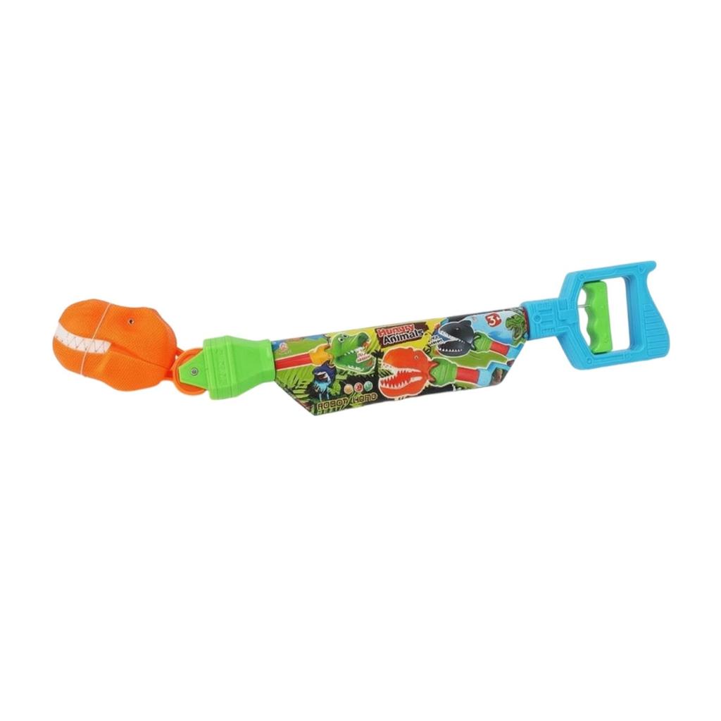 Dinosaur Grabber Toy Extended-Reach Safe for Indoor Games, Kids