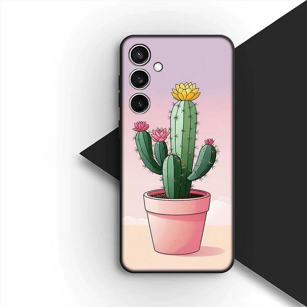 

Чехол для телефона с обоями кактуса для Xiaomi Poco C75 C65 C85 X7 X6 M8 F7 F8 Ultra F6 Pro 5G 4G Защитный чехол Poco X6 Pro