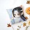 Casual Hot NNew Arrival MMo Dao Zu Shi Cushion Cover Washable Linen Pillowcase Soft  for Daily Sofa Bed Home Room Decor