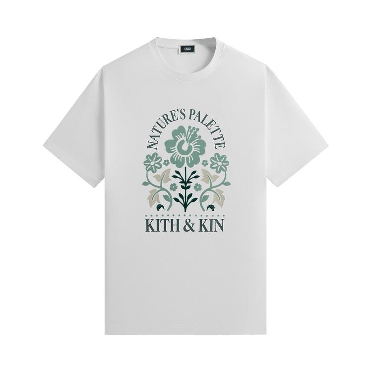 

Белые топы унисекс Kith & Kin NatureS Palette Tee KHM032199-101 L