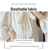 Versatile Long Sleeve Korean Style Maternity Doll Shirt for Spring/Autumn 2026