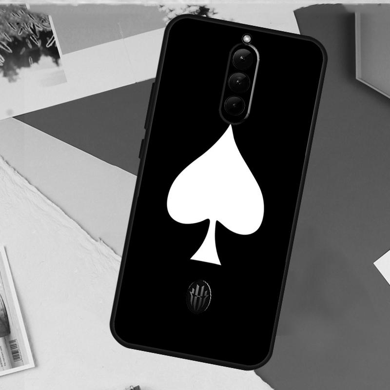 Ace of Spades Case For ZTE Nubia Red Magic 10S 11 10 9 8 8S 9S Pro Plus 6 7 6S 7S Pro 5G 6R 10 Air Cover