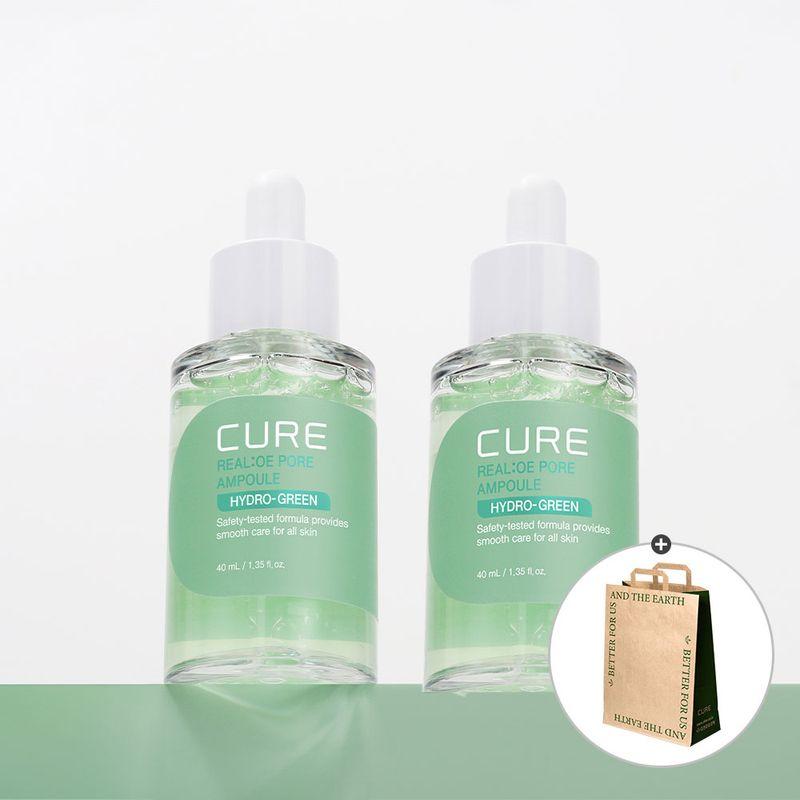Cure Realoe Pore Ampoule 40ml x 2