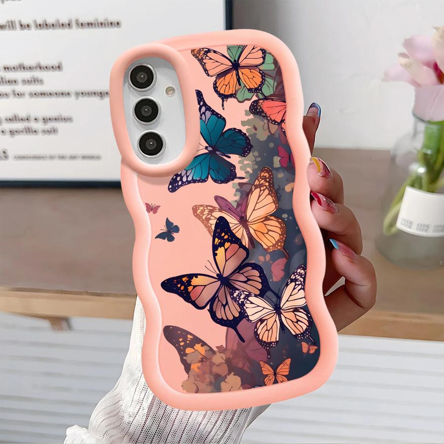 

Cute Butterfly Case for Samsung Galaxy A13 A15 A52 A11 A21s A12 A16 A14 Soft Phone Cover A03 A23 A05 A53 A06 A22 A33 A04 Galaxy A23