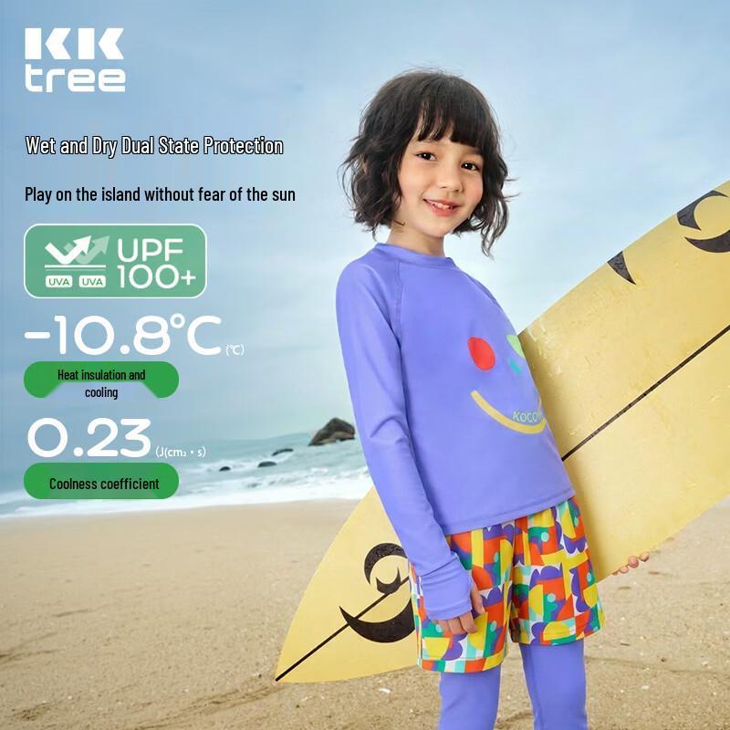 Kocotreekk Kids' UV Protection Long Sleeve Swim Set