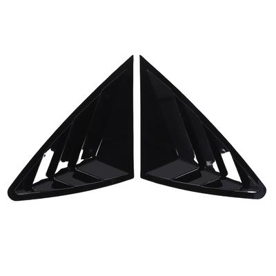 Paar Achter Zijruit Luchtinlaat Roosters Links Rechts Achterruit Luik Afdekking Trim Vervanging voor GLC Coupe C254