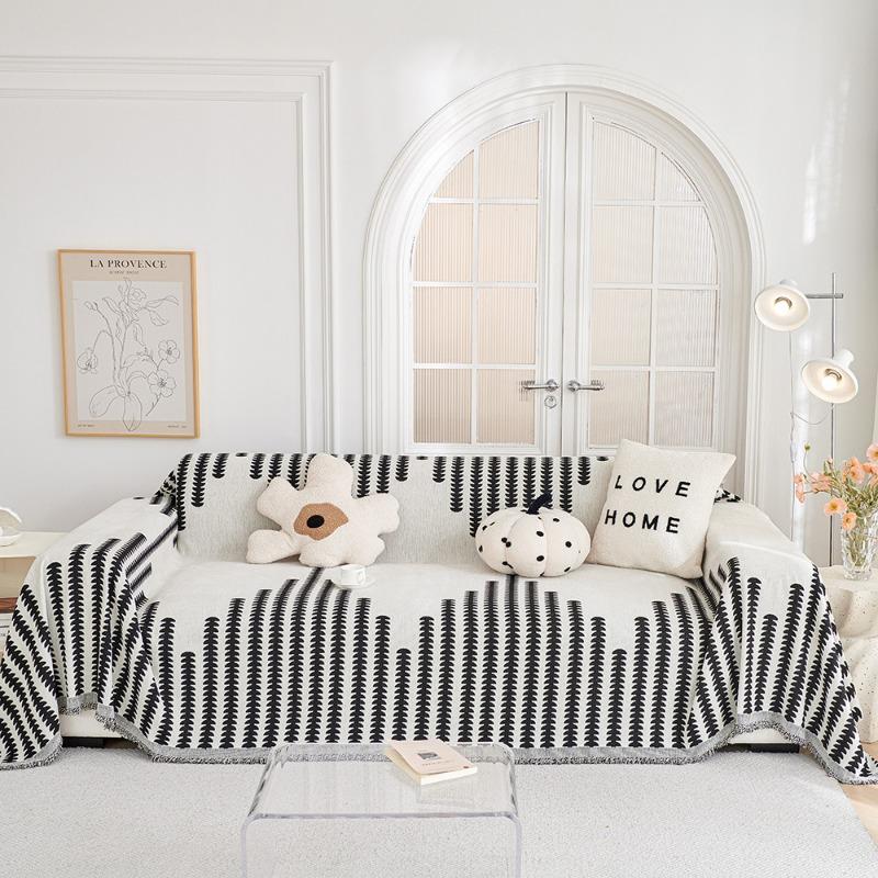 Simple and High-end Four-season Universal Sofa Cover Cloth Towel Chenier Anti-cat Scratch Sofa Towel Sofa Cover Sofa Blanket
