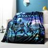 Avatar Pattern Blanket for Home Decoration, Bed, Sofa, Car Travel, Camping, Suitable for All Seasons, Birthday Christmas Gift