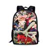 New Dandadan Bold Party Printed Backpack with Supernatural Armament for Primary and Secondary School Students