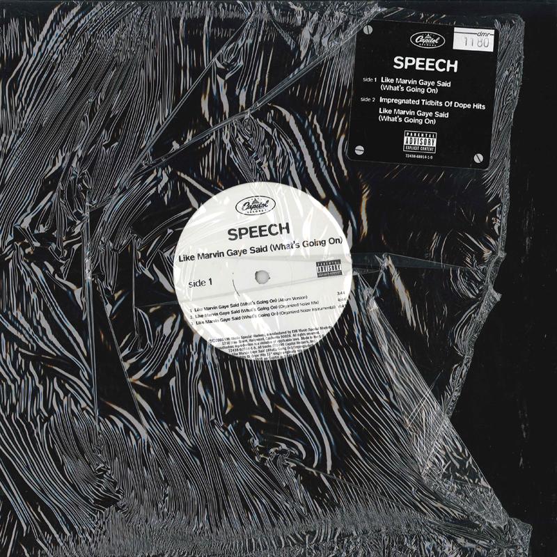 

12inch Record SPEECH - Like Marvin Said (What s Going On) 724386891419 CAPITOL 1995 US Rap & Hip-Hop/R&B Used