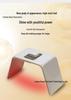 Cross-LED Foldable Spectrometer: Seven-Color Photon Skin Rejuvenation & Hydrating Beauty Device with Large Spray Light Panel