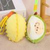 PP Cotton Fruit Durian Pendant Detachable Fruit Durian Plush Keyring  Boys and Girls