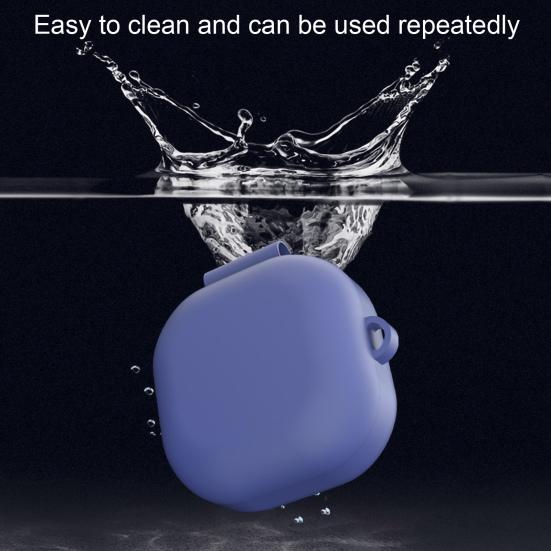 Earphone Cover Anti-scratch Soft Silicone Bluetooth-compatible Headset Protective Case for Samsung Galaxy Buds 2/Live/Pro