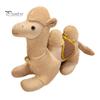 Camel Gift for Animal Lovers Realistic Bactrian Plush Doll, Soft Stuffed Toy with Embroidered Saddle Pads Small Plushie And Bells, Fuzzy Kids