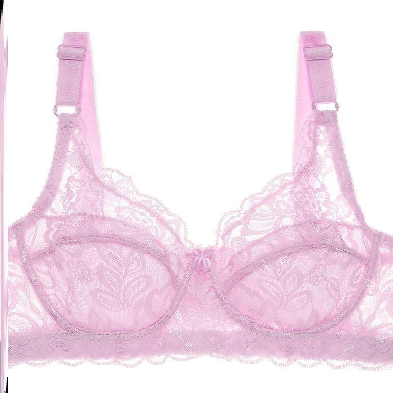 Women's Bra Ultra-thin Bra Plus Size Sexy Lingerie Lace Bra