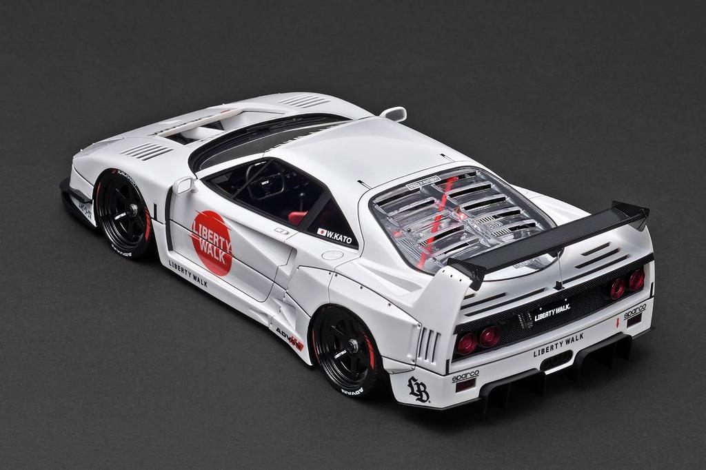 ignition model 40 White finished product IG3752 TK.Company 1/18 LB-WORKS