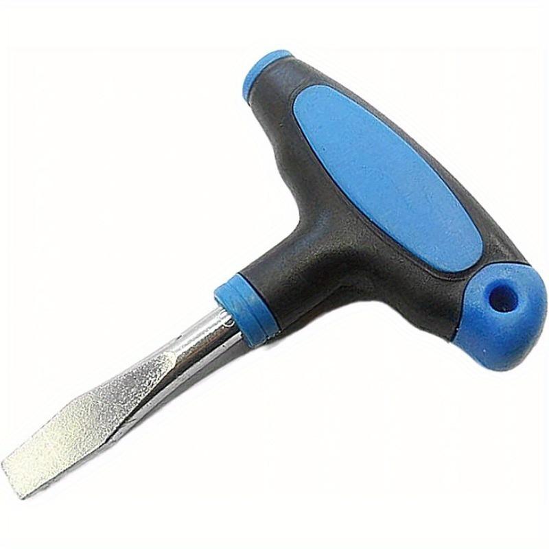 1PC 10mm T Handle Slotted Screwdriver for Slotted Screw Used on Quick Release Plate or Camera Tripod Monopod