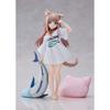 19CM Anime Figure My Cat Is A Cute Girl Soy Flour White Shirt Standing Good Morning Model PVC Gift Collection Action Toy