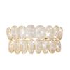 18K Gold Plated Tooth Rapper Jewelry Iced Out Grills For Women Men Hip Hop Teeth Grillz Rhinestones