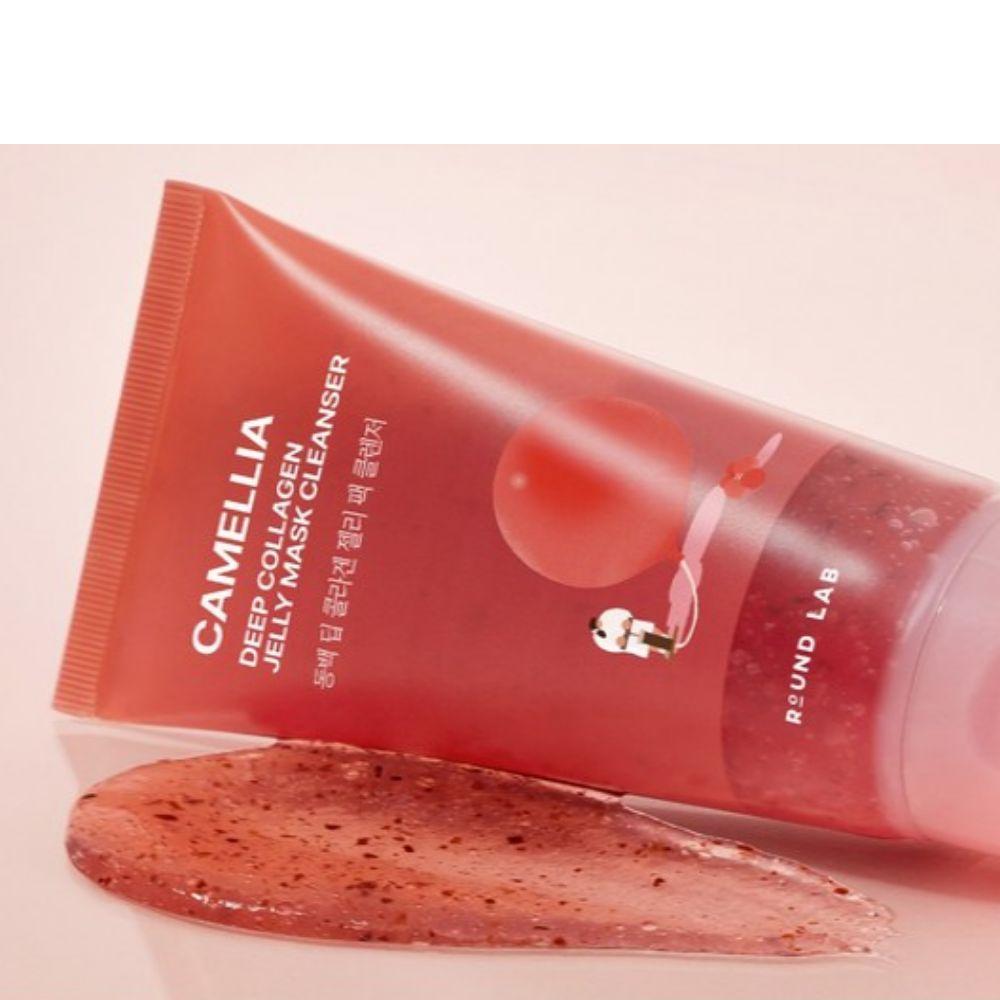 Round Lab Camellia Deep Collagen Jelly Pack Cleanser Hydrating & Elasticity Care 150ml