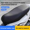 Motorcykelsædebetræk Vandtæt Åndbart Læder 3D Mesh Sædebetræk Beskytter Solbeskyttelse Til Motorcykel Elektrisk Scooter
