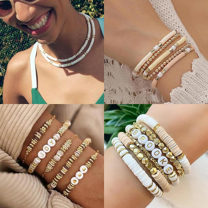 1Set Exquisite Beads Bracelet Kit For Women Girls Friendship Bracelet Making Kit Diy Jewelry Making Accessories Birthday Gifts