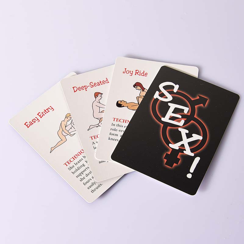 Sex Game Cards Sexual Postion Play Paper Poker for Couple Intimate Toys Bdsm Goods Exotic Set Adults