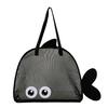 Mesh Beach Bag, Cute Cartoon Fish Shape, with Shoulder Straps Breathable Design, Storage Bag for Beach Toy Swimwear Snacks Outdoor Use