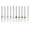 10pcs Multi-purpose For Grinding, Cleaning And Polishing Nail Drill Bits Organizer