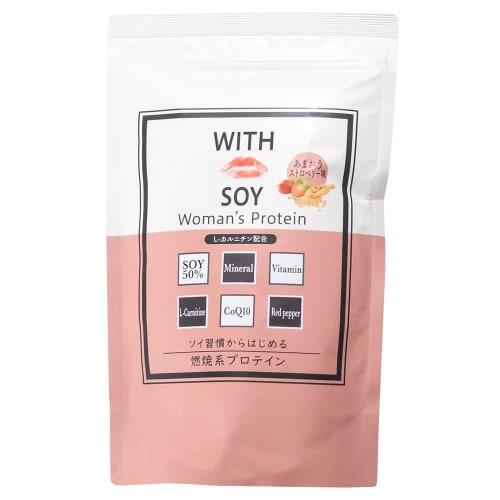 ODEKO Soy Protein [Authorized Retailer] Easy To Drink, Strawberry Flavor, Soy Ingredients, Iron, Vitamins, No Artificial Sweeteners, Beauty-Friendly,