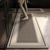 Diatomaceous Earth Kitchen Mat: Wear-Resistant, Non-Slip, Water & Oil Absorbent, Easy To Clean for Home & Restaurant Use